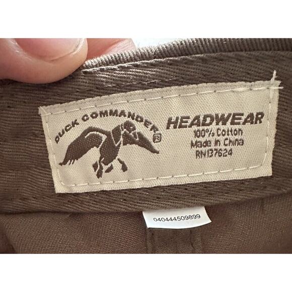 Authentic Duck Commander Dynasty Dark Olive Circle Logo Hat Cap Adjustable - Picture 6 of 6